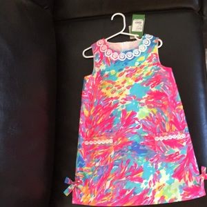Lilly Pulitzer girls shift dress size 5 NWT